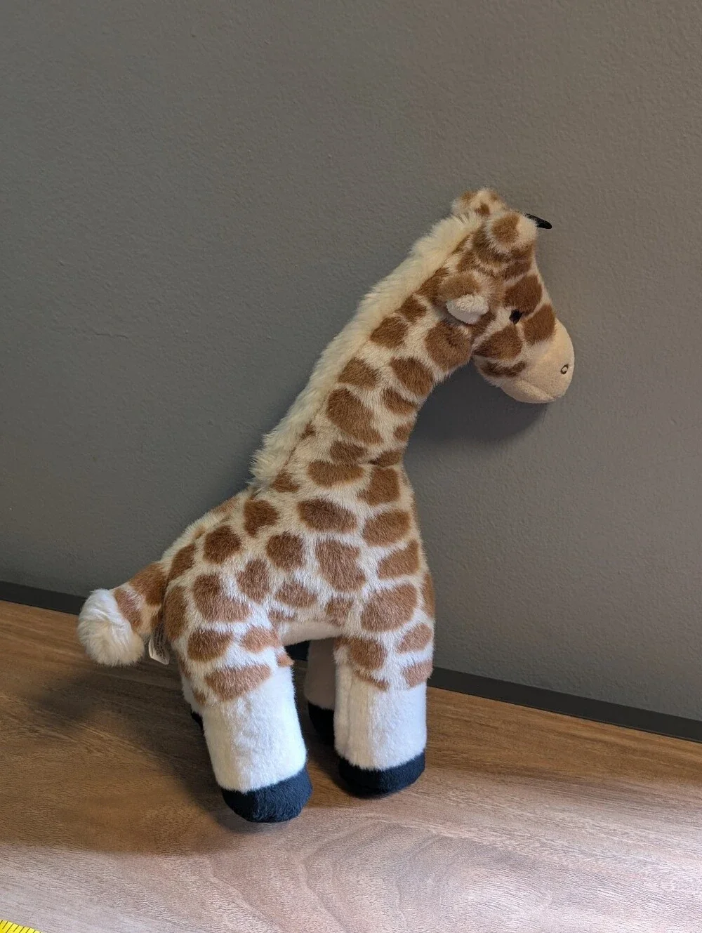 Fluff & Tuff Nelly Giraffe Durable Squeaker Medium Dog Toy 13